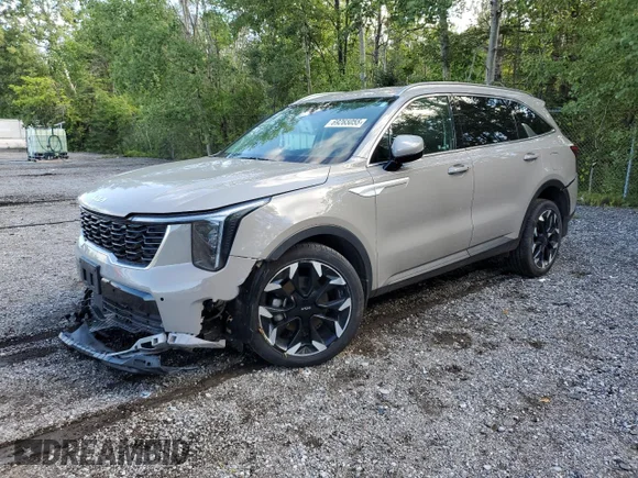 ✅ 2024 Kia Sorento X-Line EX • VIN: 5XYRHDJF3RG268705 • Лот: 69265055. Опубліковано раніше на Copart з пробігом 56 341 миль. Безкоштовний доступ до архіву аукціонних продажів зі США та докладний звіт про історію автомобіля на DreamBid. Зображення 1.
