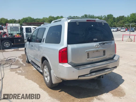 ✅ 2005 Infiniti QX56 • VIN: 5N3AA08C35N800823 • Lot: 43023557. Wystawiony na IAAI z przebiegiem 367 111 mil. Bezpłatny archiwum sprzedaży aukcyjnych z USA i szczegółowy raport historii pojazdu na DreamBid. Zdjęcie 3.