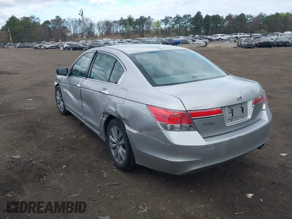 ✅ 2011 Honda Accord EX-L • VIN: 1HGCP2F86BA034282 • Lot: 44887648. Listed on IAAI with 56,136 mi. Free auction sales archive from the USA and detailed vehicle history report at DreamBid. Image 3.