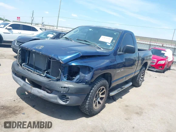 ✅ 2007 Dodge 1500 ST • VIN: 1D7HA16K07J625491 • Lot: 45079341. Listed on IAAI with 73,450 mi. Free auction sales archive from the USA and detailed vehicle history report at DreamBid. Image 2.