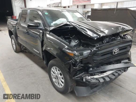 ✅ 2024 Toyota Tacoma SR5 • VIN: 3TMKB5FN8RM000373 • Lot: 44720289. Listed on IAAI with 41,506 mi. Free auction sales archive from the USA and detailed vehicle history report at DreamBid. Image 1.