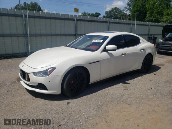 ✅ 2015 Maserati Ghibli S Q4 • VIN: ZAM57RTA1F1146092 • Lot: 64635225. Wystawiony na Copart z przebiegiem 65 953 mil. Bezpłatny archiwum sprzedaży aukcyjnych z USA i szczegółowy raport historii pojazdu na DreamBid. Zdjęcie 1.