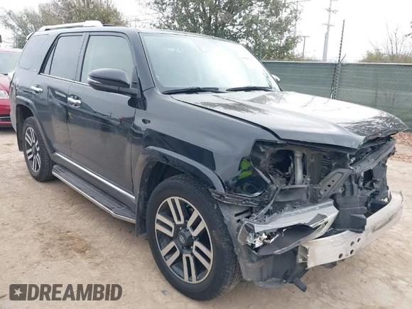 ✅ 2021 Toyota 4Runner Limited • VIN: JTEDU5JR4M5248448 • Lot: 41600197. Listed on IAAI with 49,790 mi. Free auction sales archive from the USA and detailed vehicle history report at DreamBid. Image 1.