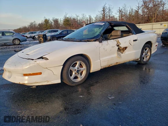 ✅ 1995 Pontiac Firebird Trans Am • VIN: 2G2FV32PXS2247457 • Lot: 96999095. Listed on Copart with 172,659 mi. Free auction sales archive from the USA and detailed vehicle history report at DreamBid. Image 1.