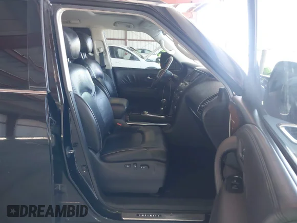 ✅ 2011 Infiniti QX56 8-passenger • VIN: JN8AZ2NC7B9300047 • Lot: 44984523. Wystawiony na IAAI z przebiegiem 198 206 mil. Bezpłatny archiwum sprzedaży aukcyjnych z USA i szczegółowy raport historii pojazdu na DreamBid. Zdjęcie 5.