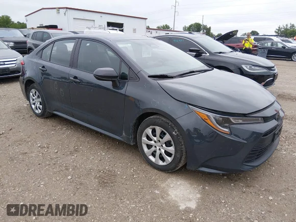 ✅ 2024 Toyota Corolla LE • VIN: 5YFB4MDE7RP114574 • Lot: 45160810. Listed on IAAI with 74,704 mi. Free auction sales archive from the USA and detailed vehicle history report at DreamBid. Image 1.