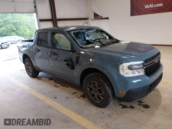✅ 2022 Ford Maverick XLT • VIN: 3FTTW8E31NRA66609 • Lot: 44963241. Listed on IAAI with 20,538 mi. Free auction sales archive from the USA and detailed vehicle history report at DreamBid. Image 1.