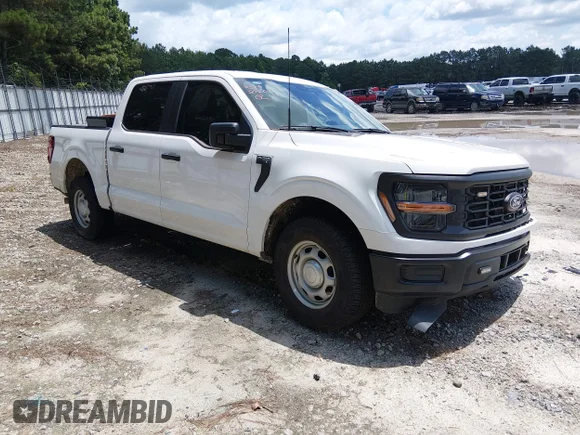 ✅ 2025 Ford F-150 XL • VIN: 1FTEW1KP6SKF54476 • Лот: 45295020. Опубліковано раніше на IAAI з пробігом 6 881 миль. Безкоштовний доступ до архіву аукціонних продажів зі США та докладний звіт про історію автомобіля на DreamBid. Зображення 1.