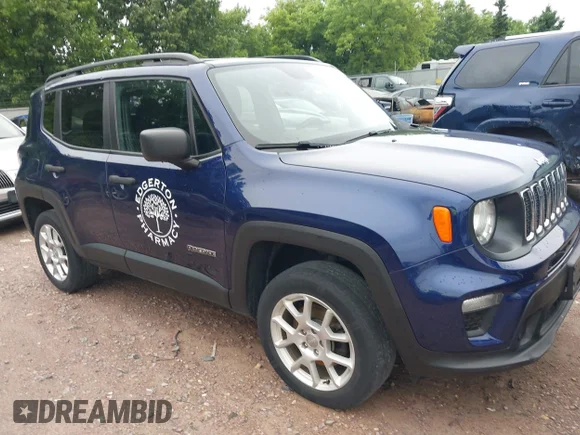 ✅ 2019 Jeep Renegade Upland • VIN: ZACNJBAB4KPJ77465 • Лот: 42572228. Опубліковано раніше на IAAI з пробігом 63 453 миль. Безкоштовний доступ до архіву аукціонних продажів зі США та докладний звіт про історію автомобіля на DreamBid. Зображення 1.
