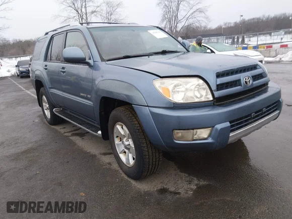 ✅ 2003 Toyota 4Runner Limited • VIN: JTEBT17R238006443 • Лот: 44508290. Опубликован ранее на IAAI с пробегом 205 109 миль. Бесплатный доступ к архиву аукционных продаж из США и подробный отчёт об истории автомобиля на DreamBid. Изображение 1.