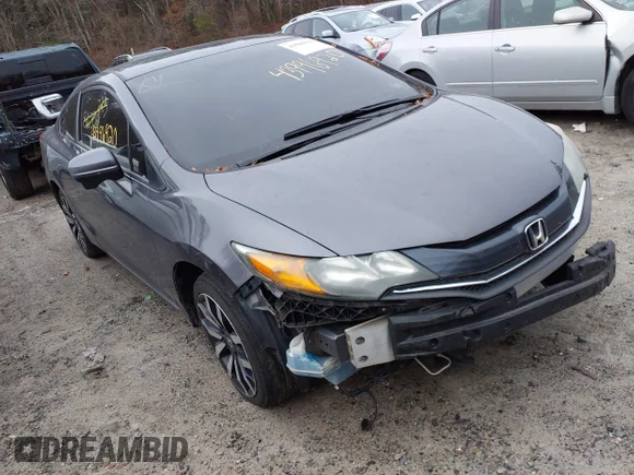 ✅ 2014 Honda Civic EX-L • VIN: 2HGFG3B05EH524107 • Lot: 43996920. Listed on IAAI with 177,197 mi. Free auction sales archive from the USA and detailed vehicle history report at DreamBid. Image 1.