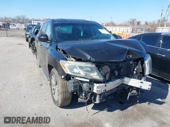 ✅ 2016 Nissan Pathfinder S • VIN: 5N1AR2MN8GC670945 • Лот: 44318114. Опубліковано раніше на IAAI з пробігом 192 983 миль. Безкоштовний доступ до архіву аукціонних продажів зі США та докладний звіт про історію автомобіля на DreamBid. Зображення 1.