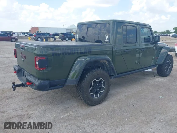 ✅ 2021 Jeep Gladiator Rubicon • VIN: 1C6JJTBGXML587011 • Lot: 42709620. Wystawiony na IAAI z przebiegiem 86 268 mil. Bezpłatny archiwum sprzedaży aukcyjnych z USA i szczegółowy raport historii pojazdu na DreamBid. Zdjęcie 4.