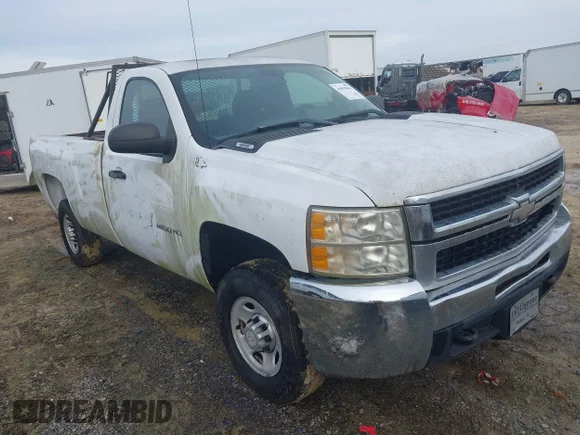 ✅ 2010 Chevrolet Silverado 2500HD Work Truck • VIN: 1GC3CVBG8AF100650 • Lot: 43819061. Wystawiony na IAAI z przebiegiem 317 283 mil. Bezpłatny archiwum sprzedaży aukcyjnych z USA i szczegółowy raport historii pojazdu na DreamBid. Zdjęcie 1.