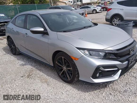 ✅ 2021 Honda Civic Sport • VIN: SHHFK7H48MU217581 • Лот: 44936377. Опубліковано раніше на IAAI з пробігом 34 647 миль. Безкоштовний доступ до архіву аукціонних продажів зі США та докладний звіт про історію автомобіля на DreamBid. Зображення 1.