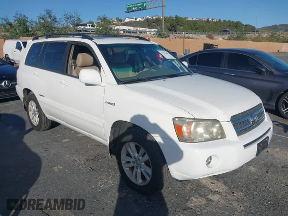 ✅ 2007 Toyota Highlander w/3rd Row • VIN: JTEDW21A570016865 • Lot: 44274638. Listed on IAAI with Not provided. Free auction sales archive from the USA and detailed vehicle history report at DreamBid. Image 1.
