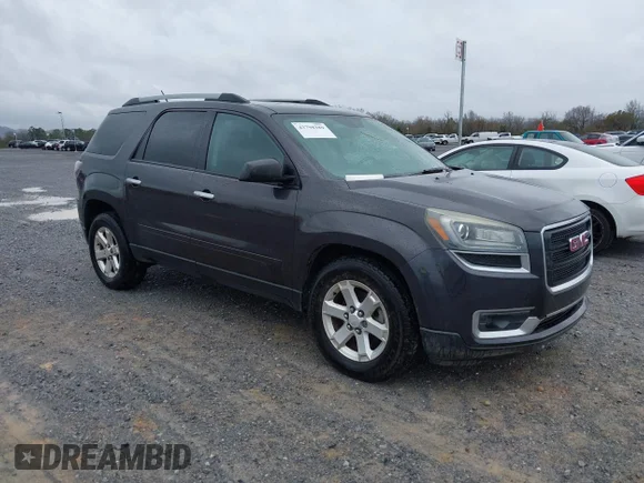 ✅ 2016 GMC Acadia SLE • VIN: 1GKKRPKD0GJ188728 • Лот: 43798389. Опубліковано раніше на IAAI з пробігом 166 443 миль. Безкоштовний доступ до архіву аукціонних продажів зі США та докладний звіт про історію автомобіля на DreamBid. Зображення 1.