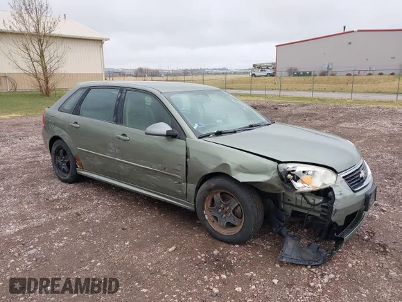 ✅ 2006 Chevrolet Malibu Maxx LT • VIN: 1G1ZT618X6F182066 • Lot: 42038345. Wystawiony na IAAI z przebiegiem 119 524 mil. Bezpłatny archiwum sprzedaży aukcyjnych z USA i szczegółowy raport historii pojazdu na DreamBid. Zdjęcie 1.
