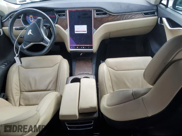✅ 2017 Tesla Model S 100D • VIN: 5YJSA1E25HF201184 • Lot: 39567444. Listed on Copart with 45,780 mi. Free auction sales archive from the USA and detailed vehicle history report at DreamBid. Image 8.