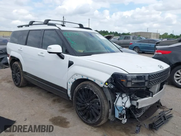 ✅ 2025 Hyundai Santa Fe Calligraphy • VIN: 5NMP54GL5SH123478 • Lot: 44858836. Wystawiony na IAAI z przebiegiem 20 889 mil. Bezpłatny archiwum sprzedaży aukcyjnych z USA i szczegółowy raport historii pojazdu na DreamBid. Zdjęcie 1.