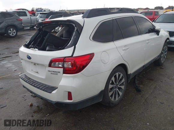 ✅ 2017 Subaru Outback Limited • VIN: 4S4BSANC6H3385761 • Lot: 44107161. Listed on IAAI with 77,656 mi. Free auction sales archive from the USA and detailed vehicle history report at DreamBid. Image 4.