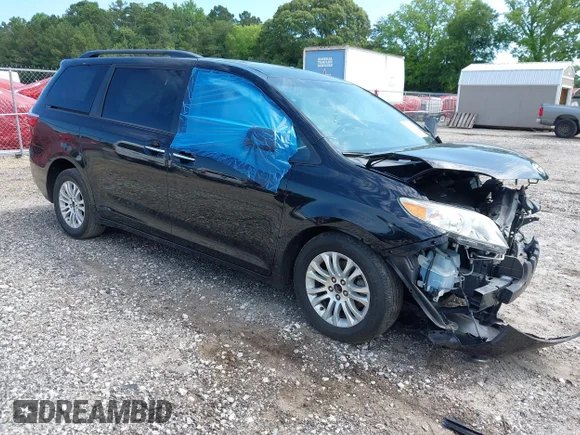 ✅ 2016 Toyota Sienna XLE • VIN: 5TDYK3DC9GS741435 • Lot: 42345368. Listed on IAAI with 115,517 mi. Free auction sales archive from the USA and detailed vehicle history report at DreamBid. Image 1.