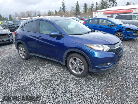 ✅ 2017 Honda HR-V EX-L • VIN: 3CZRU6H75HM701653 • Lot: 44503997. Listed on IAAI with 23,700 mi. Free auction sales archive from the USA and detailed vehicle history report at DreamBid. Image 1.