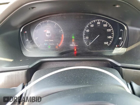 ✅ 2019 Honda Accord LX • VIN: 1HGCV1F11KA118660 • Lot: 52537736. Wystawiony na Copart z przebiegiem 190 615 mil. Bezpłatny archiwum sprzedaży aukcyjnych z USA i szczegółowy raport historii pojazdu na DreamBid. Zdjęcie 9.