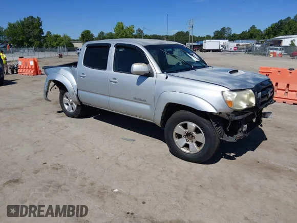✅ 2008 Toyota Tacoma PreRunner • VIN: 5TEJU62N68Z516640 • Lot: 45289685. Listed on IAAI with 233,968 mi. Free auction sales archive from the USA and detailed vehicle history report at DreamBid. Image 1.