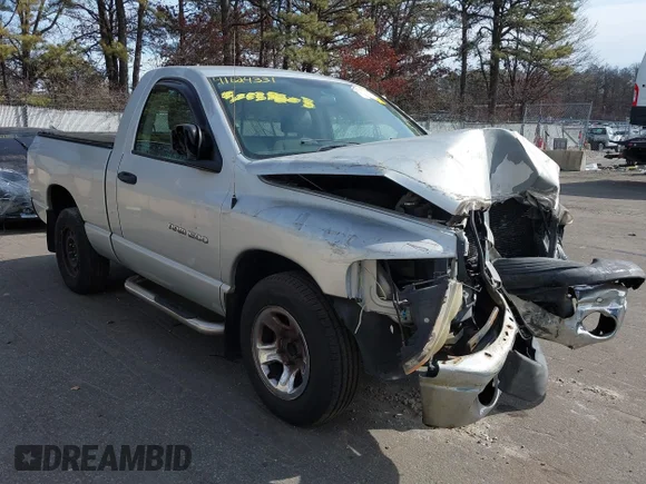 ✅ 2005 Dodge 1500 ST • VIN: 1D7HA16N25J544273 • Лот: 41624331. Опубликован ранее на IAAI с пробегом 70 480 миль. Бесплатный доступ к архиву аукционных продаж из США и подробный отчёт об истории автомобиля на DreamBid. Изображение 1.