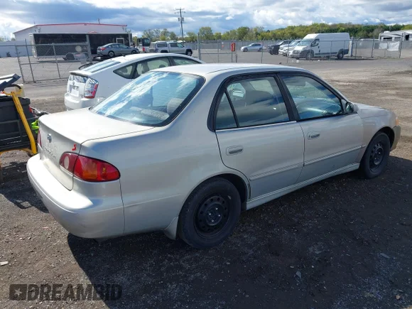 ✅ 2002 Toyota Corolla CE • VIN: 2T1BR12E02C557027 • Lot: 43379013. Wystawiony na IAAI z przebiegiem 185 667 mil. Bezpłatny archiwum sprzedaży aukcyjnych z USA i szczegółowy raport historii pojazdu na DreamBid. Zdjęcie 4.