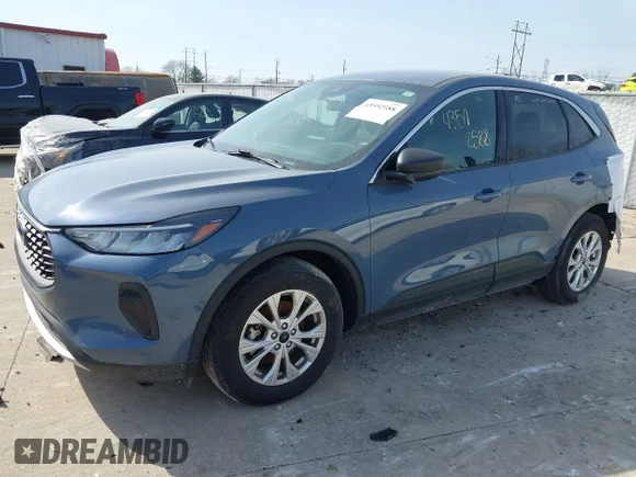 ✅ 2024 Ford Escape Active • VIN: 1FMCU0GN9RUA12894 • Лот: 43592588. Опубликован ранее на IAAI с пробегом 33 645 миль. Бесплатный доступ к архиву аукционных продаж из США и подробный отчёт об истории автомобиля на DreamBid. Изображение 2.