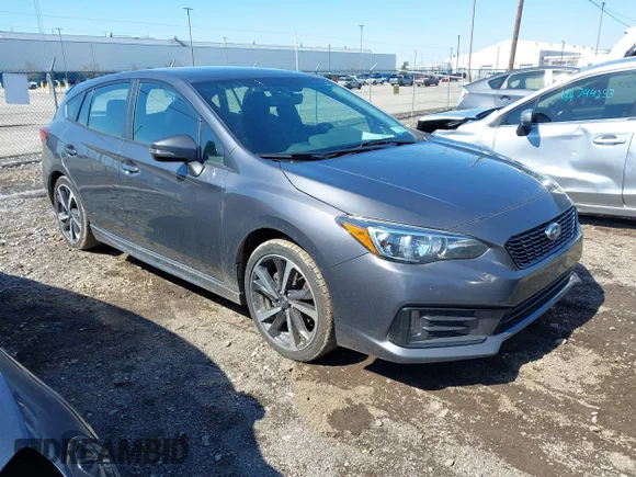 ✅ 2022 Subaru Impreza Special Sports • VIN: 4S3GTAM69N3706853 • Lot: 44817893. Listed on IAAI with 128,557 mi. Free auction sales archive from the USA and detailed vehicle history report at DreamBid. Image 1.
