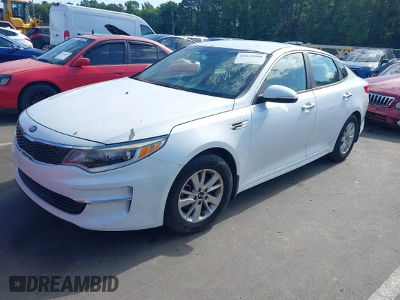 ✅ 2016 Kia Optima LX • VIN: 5XXGT4L32GG051060 • Lot: 45112998. Wystawiony na IAAI z przebiegiem 116 358 mil. Bezpłatny archiwum sprzedaży aukcyjnych z USA i szczegółowy raport historii pojazdu na DreamBid. Zdjęcie 2.