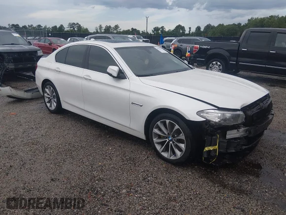 ✅ 2016 BMW 5 Series 528i • VIN: WBA5A5C54GG348079 • Лот: 45423003. Опубліковано раніше на IAAI з пробігом 144 356 миль. Безкоштовний доступ до архіву аукціонних продажів зі США та докладний звіт про історію автомобіля на DreamBid. Зображення 1.