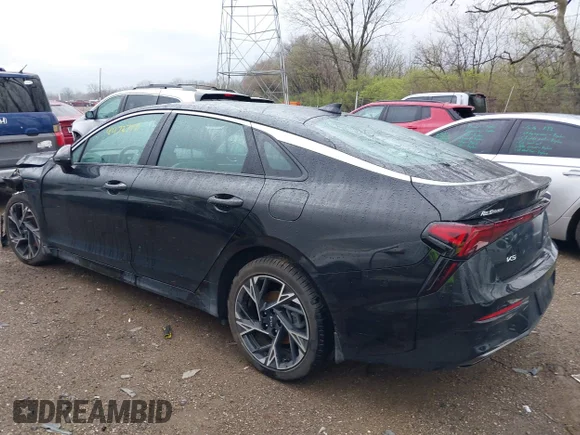 ✅ 2025 Kia K5 GT-Line • VIN: KNAG64J74S5327410 • Lot: 44727711. Wystawiony na IAAI z przebiegiem 25 756 mil. Bezpłatny archiwum sprzedaży aukcyjnych z USA i szczegółowy raport historii pojazdu na DreamBid. Zdjęcie 3.