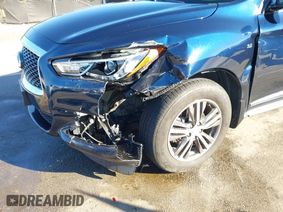 ✅ 2017 Infiniti QX60 • VIN: 5N1DL0MM3HC520656 • Lot: 43707929. Listed on IAAI with 107,412 mi. Free auction sales archive from the USA and detailed vehicle history report at DreamBid. Image 6.