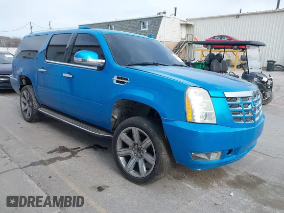 ✅ 2007 Cadillac Escalade ESV • VIN: 1GYFK66847R431204 • Лот: 42026019. Опубликован ранее на IAAI с пробегом 163 221 миль. Бесплатный доступ к архиву аукционных продаж из США и подробный отчёт об истории автомобиля на DreamBid. Изображение 1.