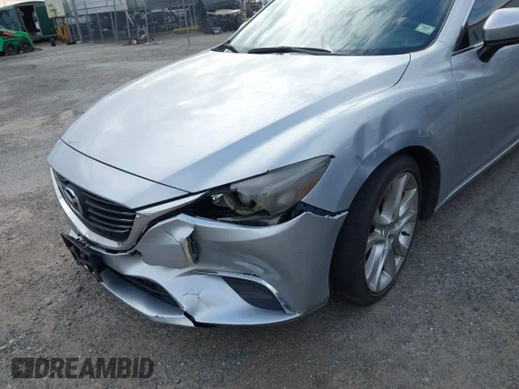 ✅ 2017 Mazda 6 Touring • VIN: JM1GL1V58H1152579 • Лот: 41559437. Опубліковано раніше на IAAI з пробігом Не вказано. Безкоштовний доступ до архіву аукціонних продажів зі США та докладний звіт про історію автомобіля на DreamBid. Зображення 6.