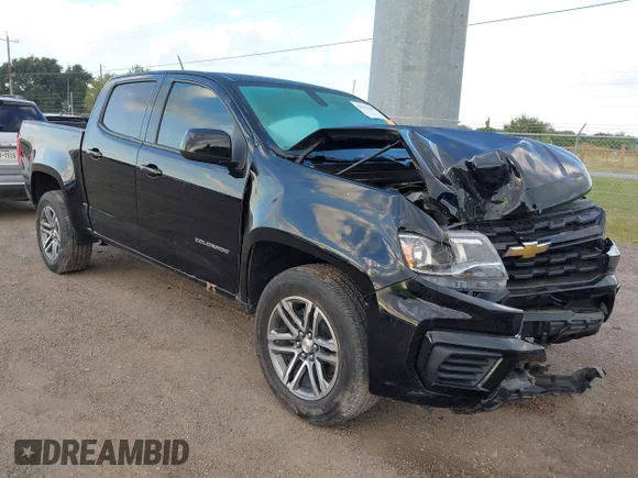 ✅ 2022 Chevrolet Colorado 2WD Work Truck • VIN: 1GCGSBEA4N1292629 • Lot: 43357468. Wystawiony na IAAI z przebiegiem Nie podano. Bezpłatny archiwum sprzedaży aukcyjnych z USA i szczegółowy raport historii pojazdu na DreamBid. Zdjęcie 1.