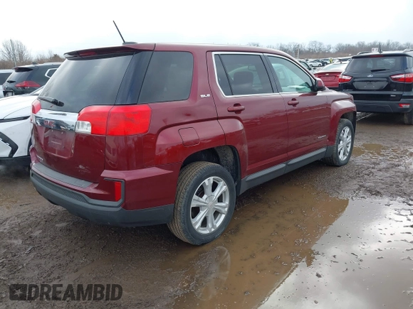 ✅ 2017 GMC Terrain SLE • VIN: 2GKALMEK2H6105658 • Lot: 43996027. Wystawiony na IAAI z przebiegiem 123 870 mil. Bezpłatny archiwum sprzedaży aukcyjnych z USA i szczegółowy raport historii pojazdu na DreamBid. Zdjęcie 4.
