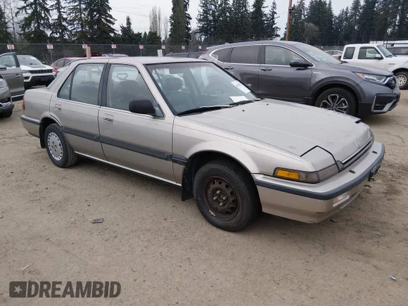 ✅ 1989 Honda Accord • VIN: JHMCA5634KC032099 • Lot: 44238015. Wystawiony na IAAI z przebiegiem 107 313 mil. Bezpłatny archiwum sprzedaży aukcyjnych z USA i szczegółowy raport historii pojazdu na DreamBid. Zdjęcie 1.