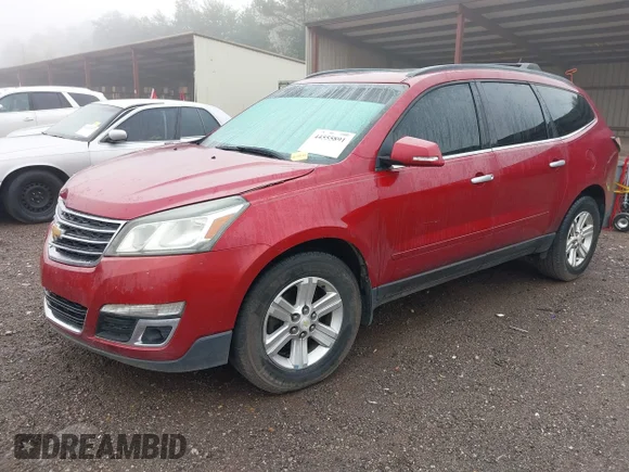 ✅ 2014 Chevrolet Traverse LT • VIN: 1GNKRHKD7EJ286791 • Лот: 44555891. Опубликован ранее на IAAI с пробегом 134 772 миль. Бесплатный доступ к архиву аукционных продаж из США и подробный отчёт об истории автомобиля на DreamBid. Изображение 2.