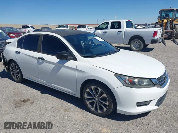 ✅ 2014 Honda Accord Sport • VIN: 1HGCR2F52EA109659 • Лот: 45409385. Опубликован ранее на IAAI с пробегом 225 914 миль. Бесплатный доступ к архиву аукционных продаж из США и подробный отчёт об истории автомобиля на DreamBid. Изображение 1.