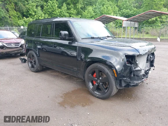 ✅ 2023 Land Rover Defender X • VIN: SALEX7EU2P2213481 • Лот: 42368968. Опубликован ранее на IAAI с пробегом 12 903 миль. Бесплатный доступ к архиву аукционных продаж из США и подробный отчёт об истории автомобиля на DreamBid. Изображение 1.