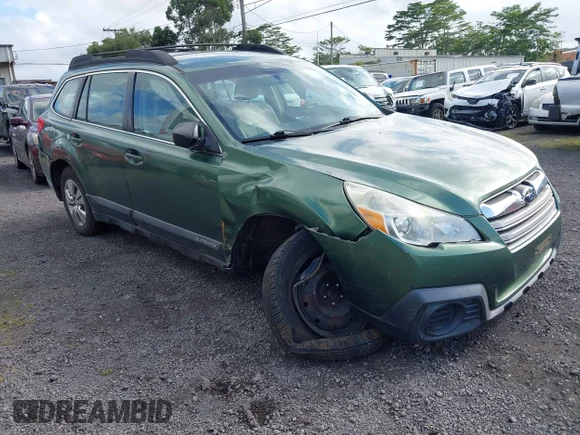 ✅ 2013 Subaru Outback 2.5i • VIN: 4S4BRBAC3D3310663 • Lot: 44498858. Listed on IAAI with 142,887 mi. Free auction sales archive from the USA and detailed vehicle history report at DreamBid. Image 1.