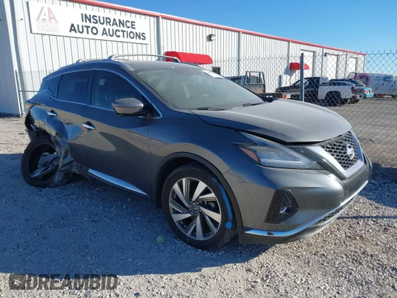 ✅ 2019 Nissan Murano SV • VIN: 5N1AZ2MJ9KN139246 • Lot: 44168520. Wystawiony na IAAI z przebiegiem 116 674 mil. Bezpłatny archiwum sprzedaży aukcyjnych z USA i szczegółowy raport historii pojazdu na DreamBid. Zdjęcie 1.