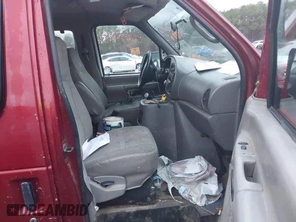 ✅ 2001 Ford Econoline Cargo • VIN: 1FTRE14291HB50427 • Лот: 43887255. Опубліковано раніше на IAAI з пробігом 238 318 миль. Безкоштовний доступ до архіву аукціонних продажів зі США та докладний звіт про історію автомобіля на DreamBid. Зображення 5.