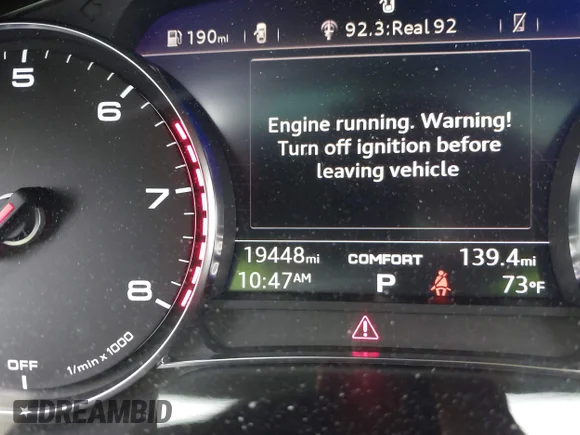 ✅ 2019 Audi Q7 Premium • VIN: WA1AAAF70KD006253 • Lot: 42360114. Listed on IAAI with 19,448 mi. Free auction sales archive from the USA and detailed vehicle history report at DreamBid. Image 7.