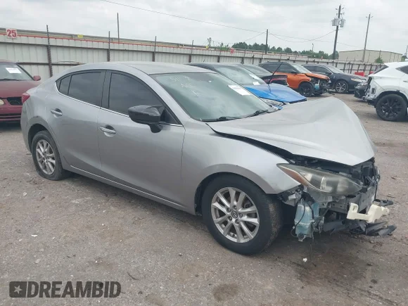 ✅ 2016 Mazda 3 i Sport • VIN: JM1BM1U70G1294269 • Lot: 44998017. Listed on IAAI with Not provided. Free auction sales archive from the USA and detailed vehicle history report at DreamBid. Image 1.